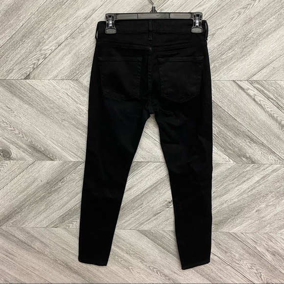 Everlane | The Mid Rise Skinny Jeans Black Size 24 - Picture 4 of 9